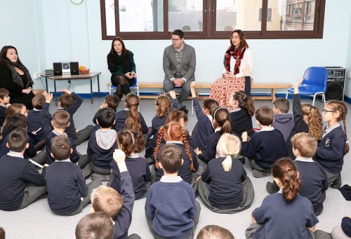 Chief Minister Visits St Mary’s First School